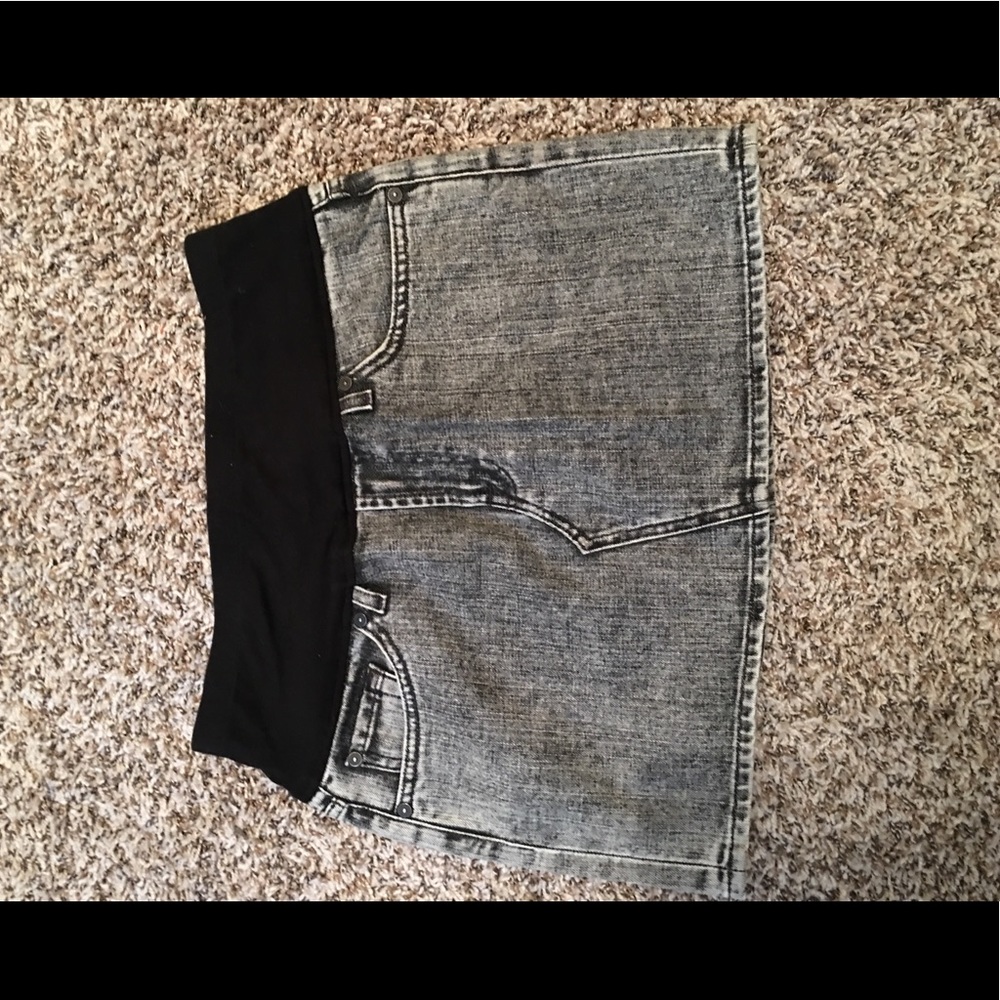 7 for all mankind maternity skirt size medium